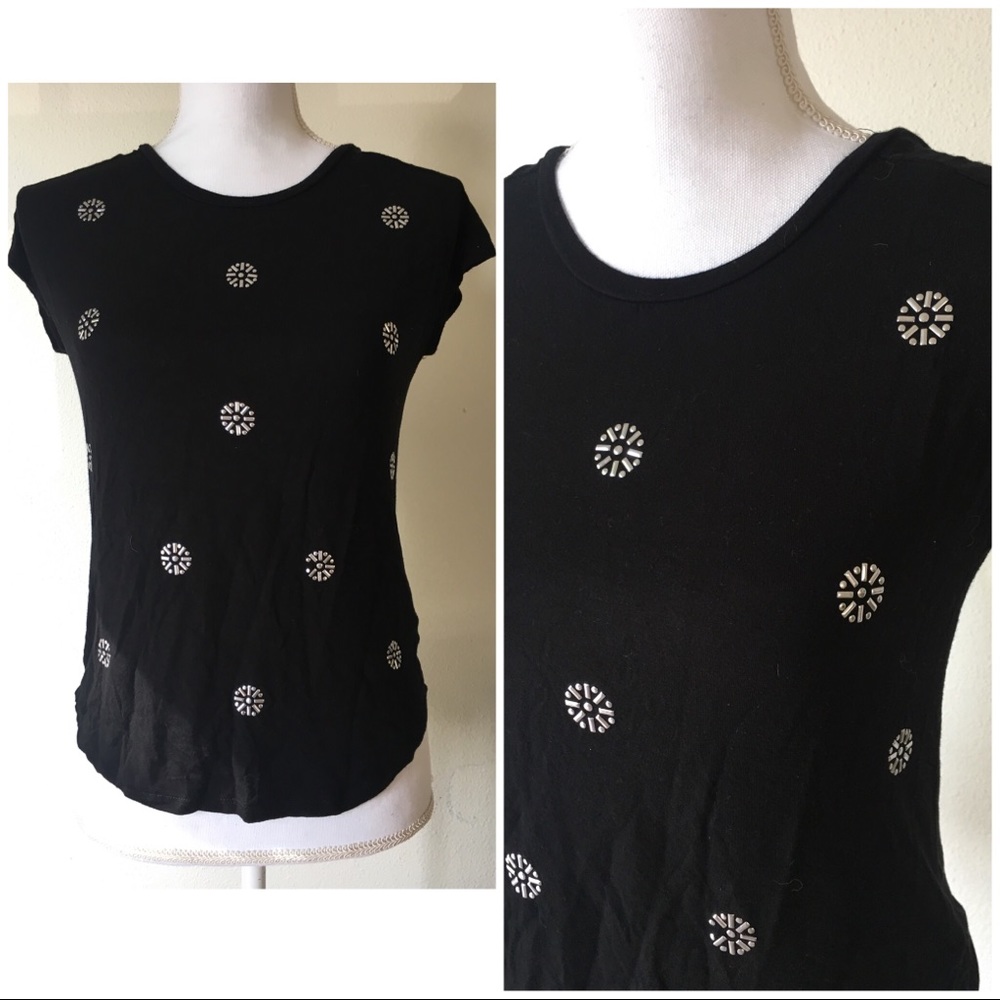 Ella Moss Black top size 10